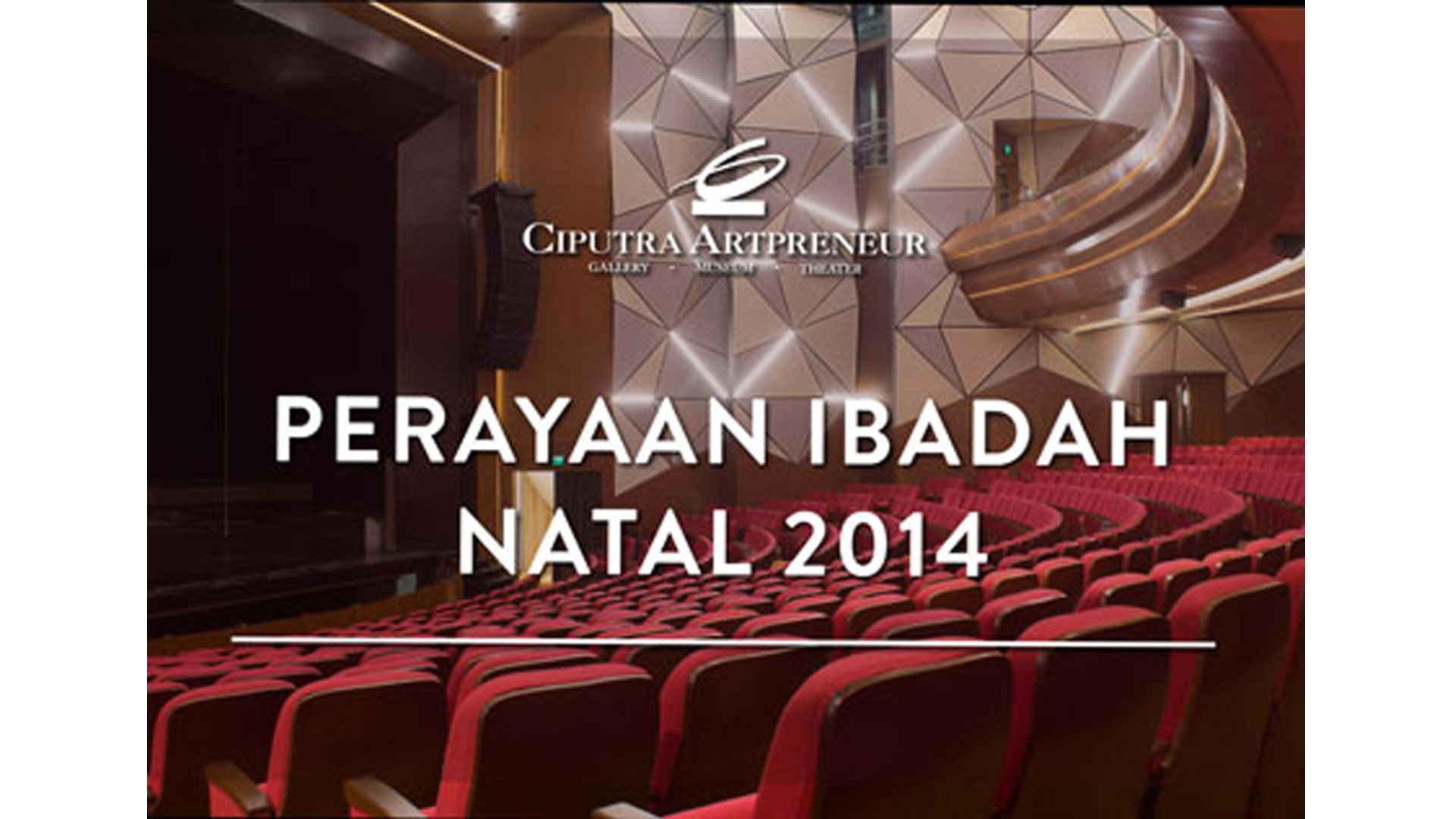 Perayaan Ibadah Natal 2014