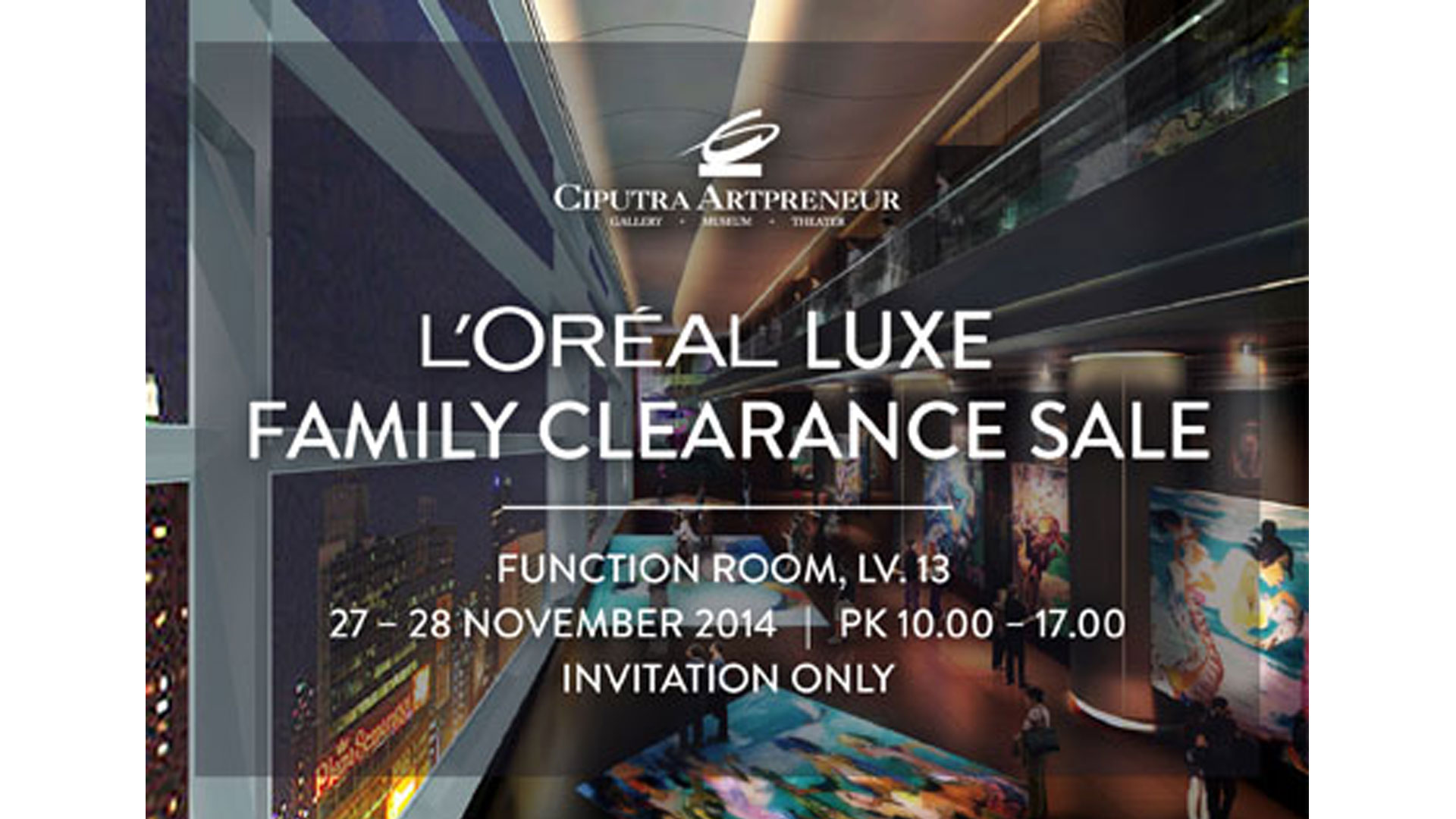 Loreal Luxe Family Clearance Sale